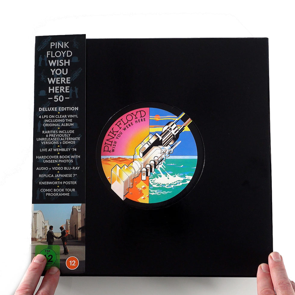 Pink Floyd / Wish You Were Here 50 super deluxe unboxing video